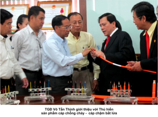 gioi thieu cap chong chay